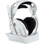 STRO A50 LIGHTSPEED Wireless Headset + Base Station - White For X /PS5 / Nintendo / PC / Mobile | Buy Online in Kuwait M&E Store | Buy Online in Kuwait M&E Store