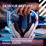STRO A50 LIGHTSPEED Wireless Headset + Base Station - White For X /PS5 / Nintendo / PC / Mobile - Image 8