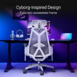 ASUS SL400C ROG Destrier Core Ergo Gaming Chair - White - Image 6