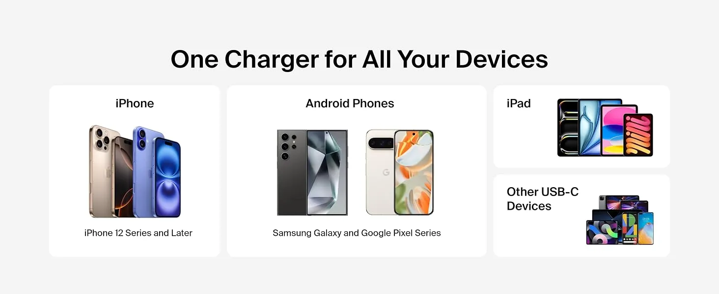 بلكين بوست تشارج شاحن حائط USB-C ‏PD 3.0 PPS بقوة 25 واط