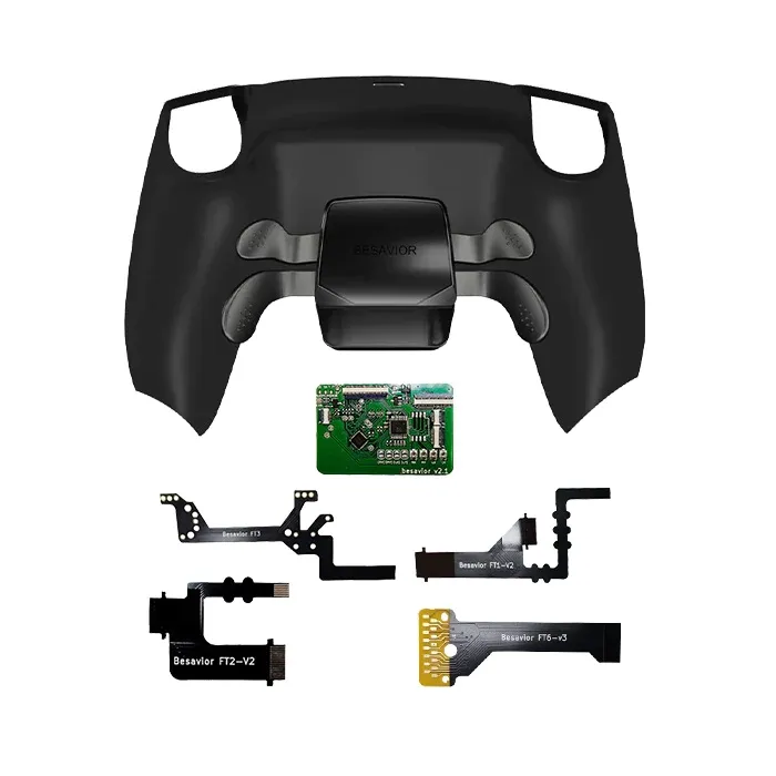 Besavior Diy Kit For Ps5 Controller Black Besavior Diy Kit For Ps5 Controller Black Online in Kuwait | M&E Store