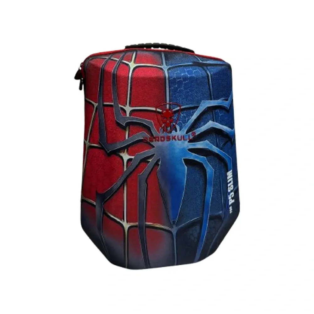 DEADSKULL PS5 Slim Protective Backpack – Red & Blue Spider Armor Edition DEADSKULL PS5 Slim Protective Backpack – Red & Blue Spider Armor Edition | Buy Online in Kuwait | M&E Store