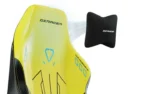 DXRacer MARTIAN Series Electric Adjustable Backrest Large Gaming Chair - Black and Yellow Available online in Kuwait | M&E Store