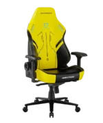 DXRacer MARTIAN Series Electric Adjustable Backrest Large Gaming Chair - Black / Yellow - Image 4