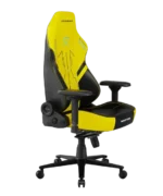 DXRacer MARTIAN Series Electric Adjustable Backrest Large Gaming Chair - Black / Yellow - Image 3