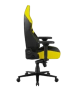DXRacer MARTIAN Series Electric Adjustable Backrest Large Gaming Chair - Black / Yellow - Image 2