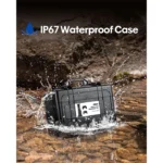 Devaso Hard Shell Travel Waterproof Case for Playstation 5 Console / Controllers / Games and Accessories / Black - Image 5