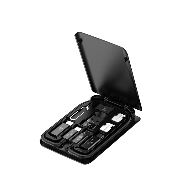 Engage 6 In 1 Multi-Functional USB Cables Box With Sim Card Accessories