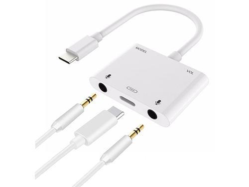 Engage Type C To Dual 3.5mm Audio + Charge Adapter