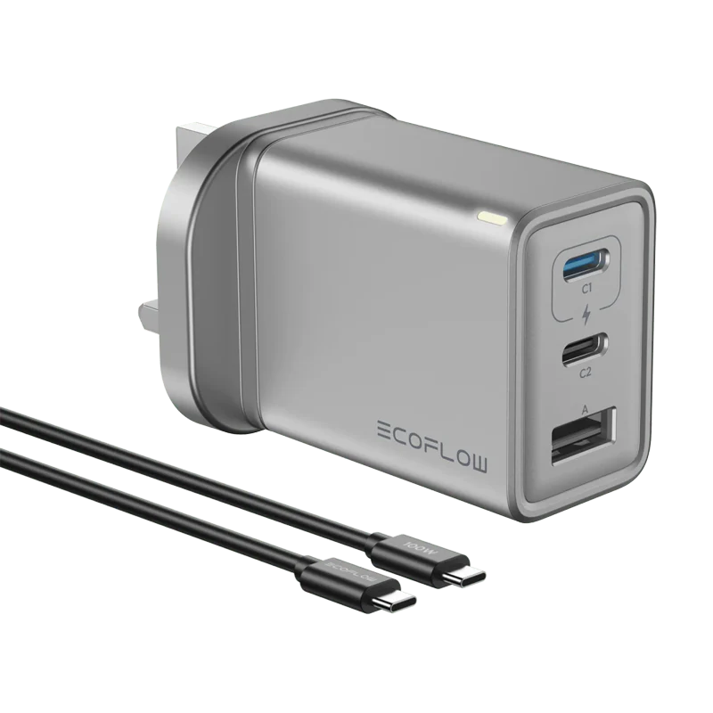 EcoFlow RAPID 65W GaN Charger with 100W Cable 1 Buy EcoFlow RAPID 65W GaN Charger with 100W Cable online in Kuwait