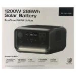 EcoFlow RIVER 3 Plus Portable Power Station 600W 286Wh Solar Battery (EF-RV-H02-1) - Image 2