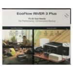 EcoFlow RIVER 3 Plus Portable Power Station 600W 286Wh Solar Battery (EF-RV-H02-1) - Image 3