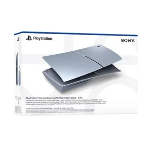 Buy Faceplate For Sony Playstation 5 Slim Disk Edition - Sterling Silver Online in Kuwait | M&E Store
