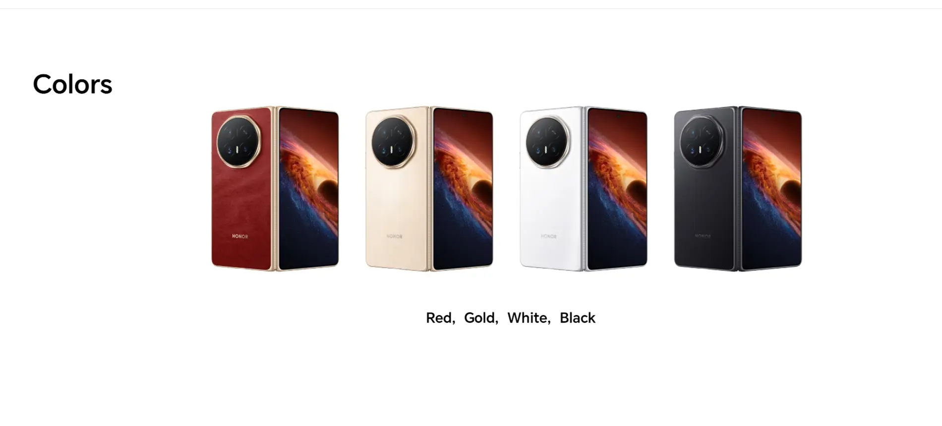 Buy Mobile Price in Kuwait HONOR Magic V6 5G (16GB RAM 512GB STORAGE) All Colors Image