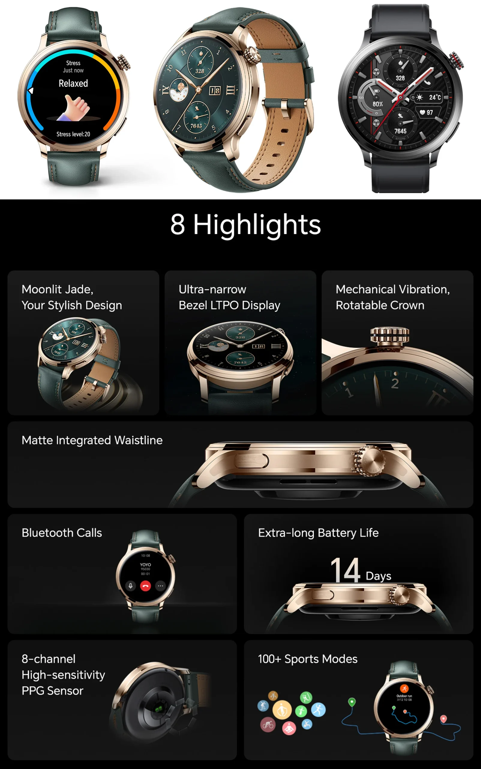 HONOR Watch 4 Pro Spicifications | M&E Store