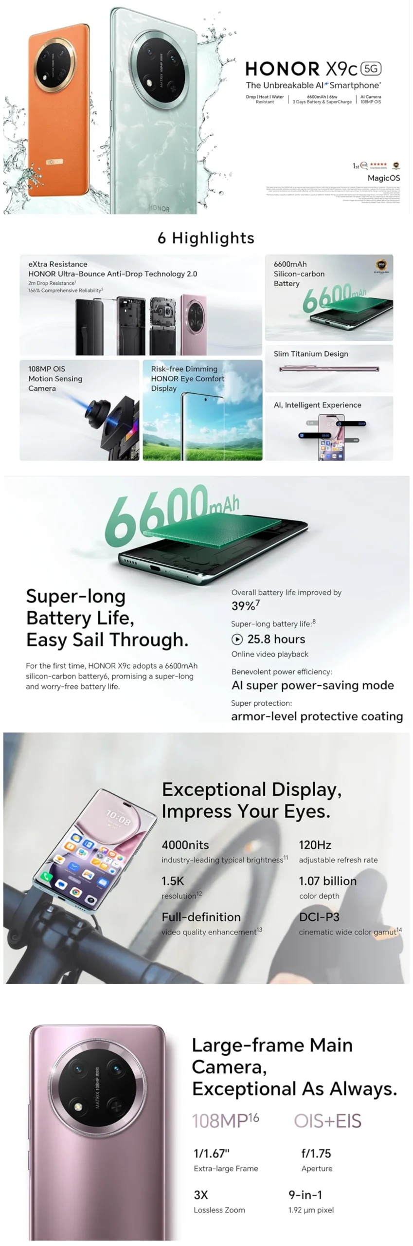 Buy Mobile Price in Kuwait Buy HONOR X9c 5G online in Kuwait.