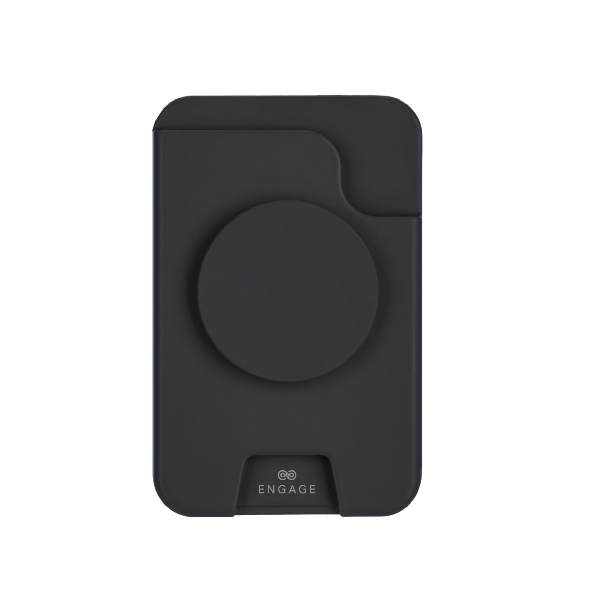 Engage Magsafe Wallet With Popholder - Black