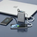 LZEL Neurode Sync 25000mAh PD Power Bank | PD3.0 & QC3.0 | 100W | Built-in USB-C Cable - Image 3