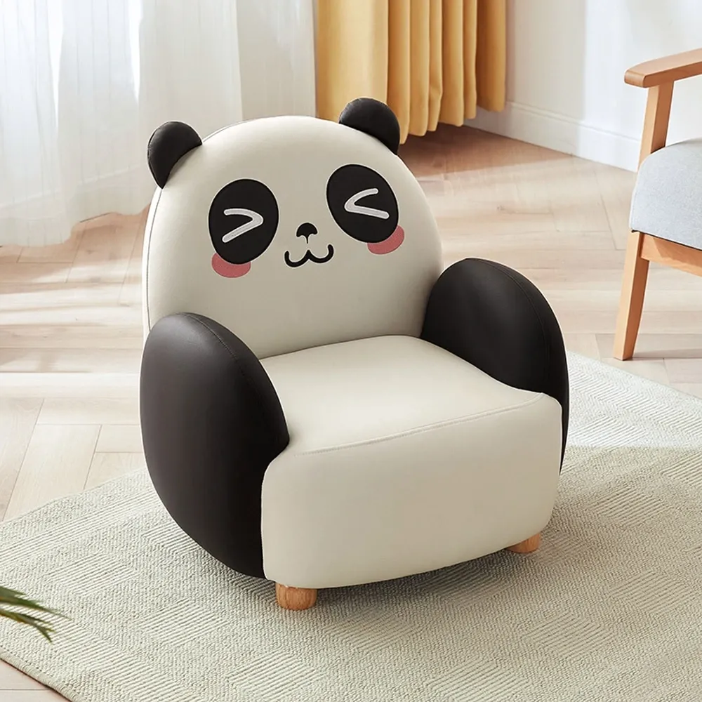 Linsy Kids Mini Sofa Chair - Black & White Linsy Kids Mini Sofa Chair - Black & White | Buy Online in Kuwait | M&E Store