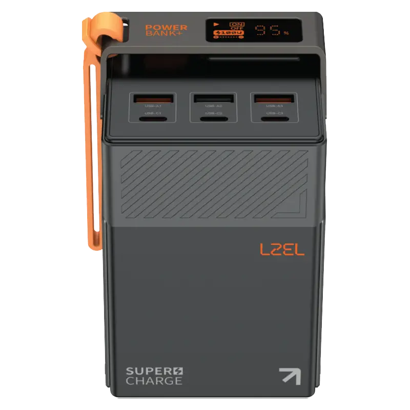 Buy Mobile Price in Kuwait Lzel Zenoflex Ultracore 50 50000mAh PD Fast Charging Power Bank | Best Price in Kuwait