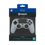 NACON - Wired Compact Controller for PlayStation 4, PC - Grey - Image 5