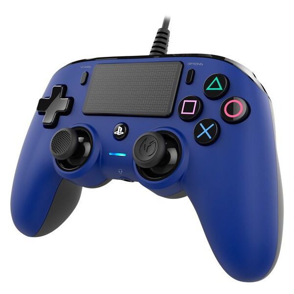 Nacon - Wired Compact Controller for PlayStation 4 - Blue | Buy online in Kuwait | M&E Store