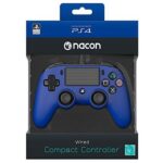 Nacon - Wired Compact Controller for PlayStation 4 - Blue - Image 2