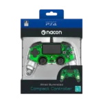 Nacon - Wired Compact Controller for PlayStation 4, PC - Crystal Green - Image 2