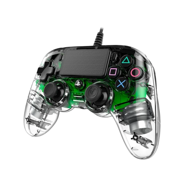 Nacon - Wired Compact Controller for PlayStation 4 -Crystal Green Nacon - Wired Compact Controller for PlayStation 4 -Crystal Green | Buy Online in Kuwait | M&E Store
