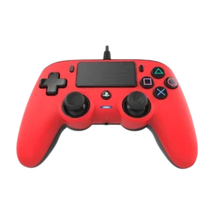 Nacon - Wired Compact Controller for PlayStation 4 - Red | Buy Online in Kuwait | M&E Store
