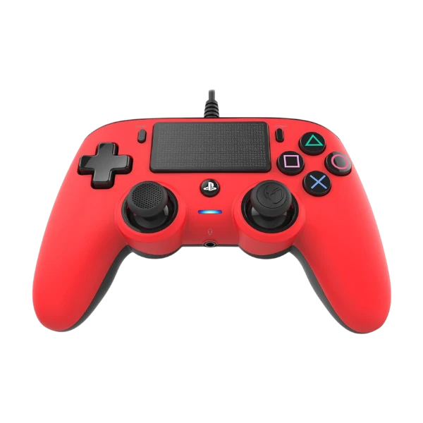 Nacon - Wired Compact Controller for PlayStation 4 - Red Nacon - Wired Compact Controller for PlayStation 4 - Red | Buy Online in Kuwait | M&E Store