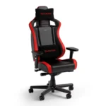 Noblechairs EPIC Compact Gaming Chair - Black / Carbon / Red - Image 2