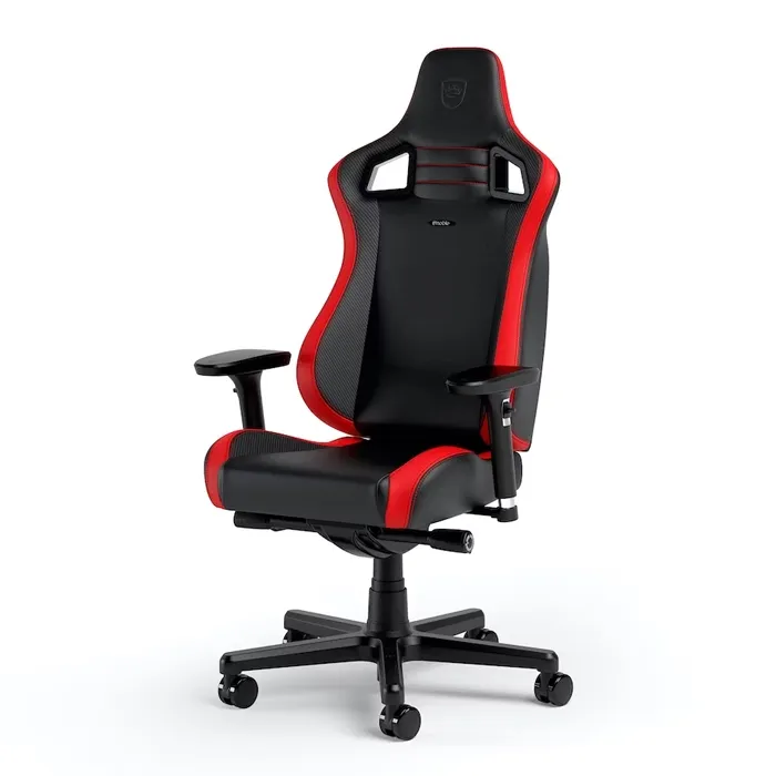 Noblechairs EPIC Compact Gaming Chair - Black : Carbon : Red Buy Noblechairs EPIC Compact Gaming Chair - Black : Carbon : Red Online in Kuwait