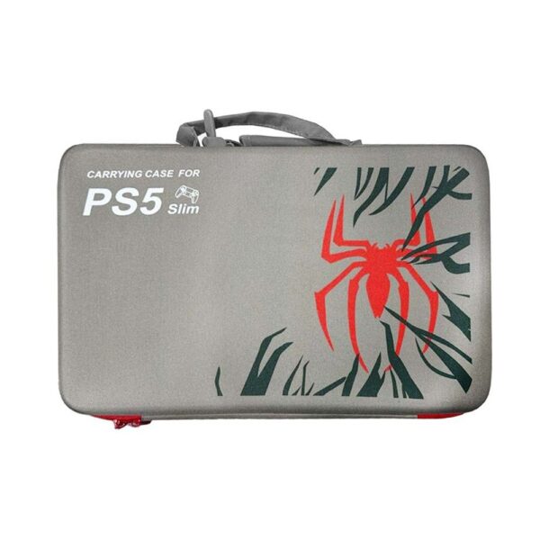 Buy PS5 Carrying Bag For PS5 Slim - Spiderman Grey Online in Kuwait | M&E Store
