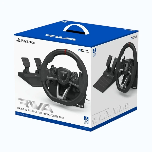 PS5 HORI Racing Wheel Apex for PS5 PS4 and PC Buy PS5 HORI Racing Wheel Apex for PS5 PS4 and PC online in Kuwait | Cash on Delivery | M&E Store