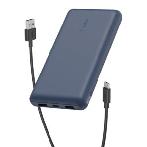 Belkin 20000 mAh BoostCharge Power Bank 20K | USB-A to USB-C cable | Price in Kuwait