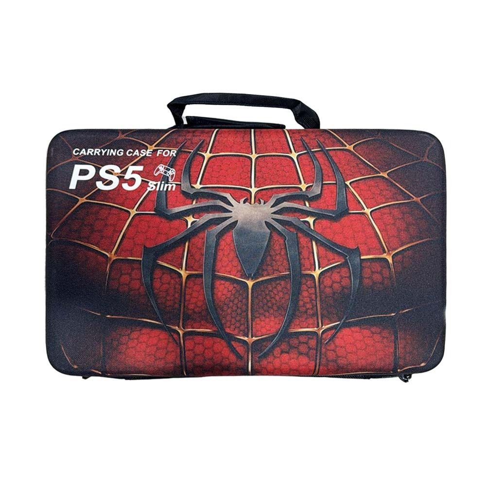 Ps5 Carrying Bag For PS5 Slim Spiderman Red Ps5 Carrying Bag For Ps5 Slim Spiderman Red | Buy Online in Kuwait | M&E Store