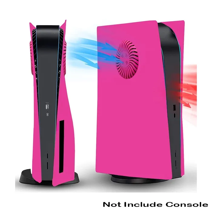 Replacement Faceplate For PS5 Console Slim Disk Version - Pink Replacement Faceplate For Ps5 Console Slim Disk Version - Pink | Buy Online in Kuwait | M&E Store