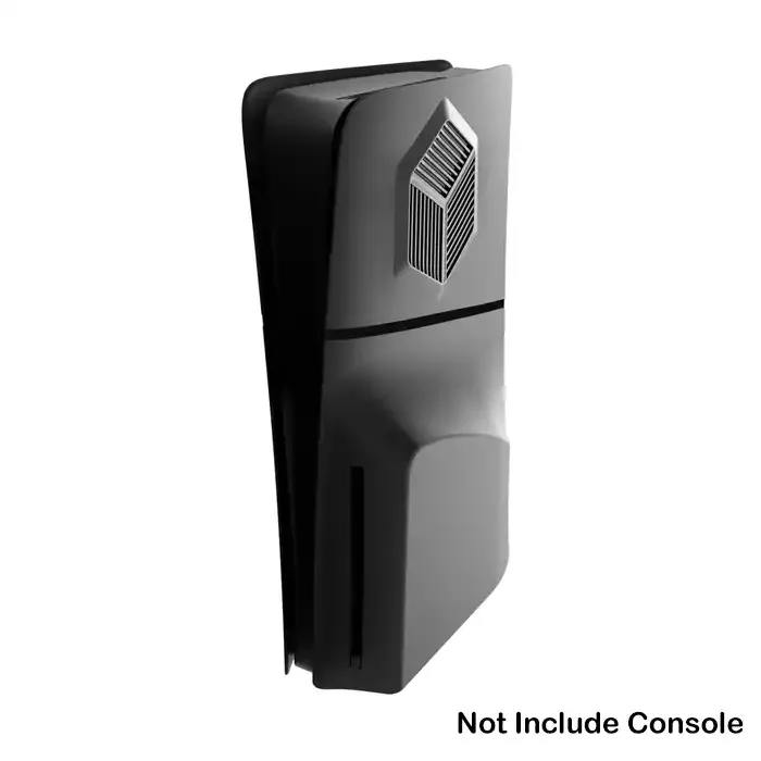Replacement Faceplate For Ps5 Console Slim Disk Version - Black Replacement Faceplate For Ps5 Console Slim Disk Version - Black | Buy Online In Kuwait | M&E Store