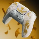 Sony PS5 DualSense Wireless Controller - Ghost of Yotei Gold Limited Edition - Gold - Image 4