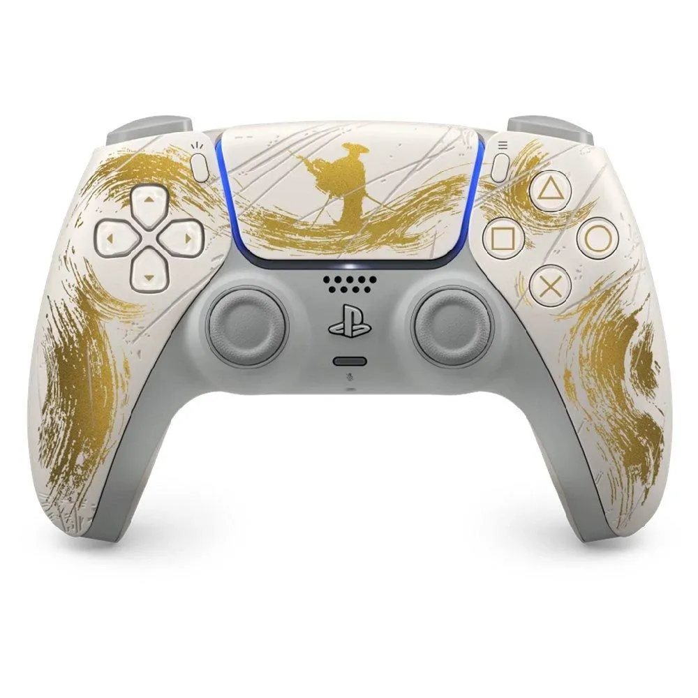 Sony PS5 DualSense Wireless Controller - Ghost of Yotei Gold Limited Edition - Gold Buy Sony PS5 DualSense Wireless Controller - Ghost of Yotei Gold Limited Edition - Gold Online in Kuwait