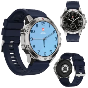Swiss Military DOM 5 Smart Watch - Blue Best Price in Kuwait