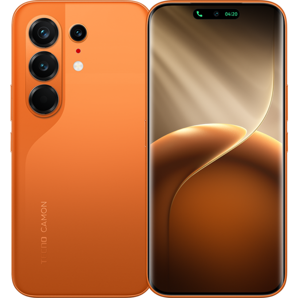 Buy TECNO CAMON 50 Ultra 5G Luminous Orange | Best Price in Kuwait | Quick Delivery
