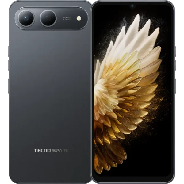 Buy Tecno SPARK 40 5G (4GB+4GB RAM | 128GB) - Black Best Price in Kuwait | Quick Delivery
