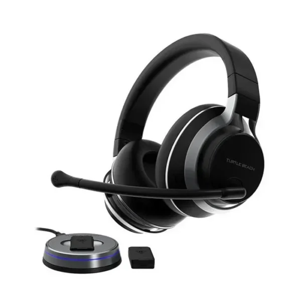 Turtle Beach Stealth Pro Noise-Cancelling Wireless Gaming Headset for PS5, PS4 PC, Switch - Black | Buy Online in Kuwait | M&E Store