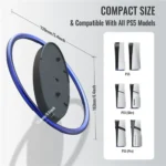 Vertical Stand For PS5, PS5 Slim, PS5 Pro - Blue - Image 4