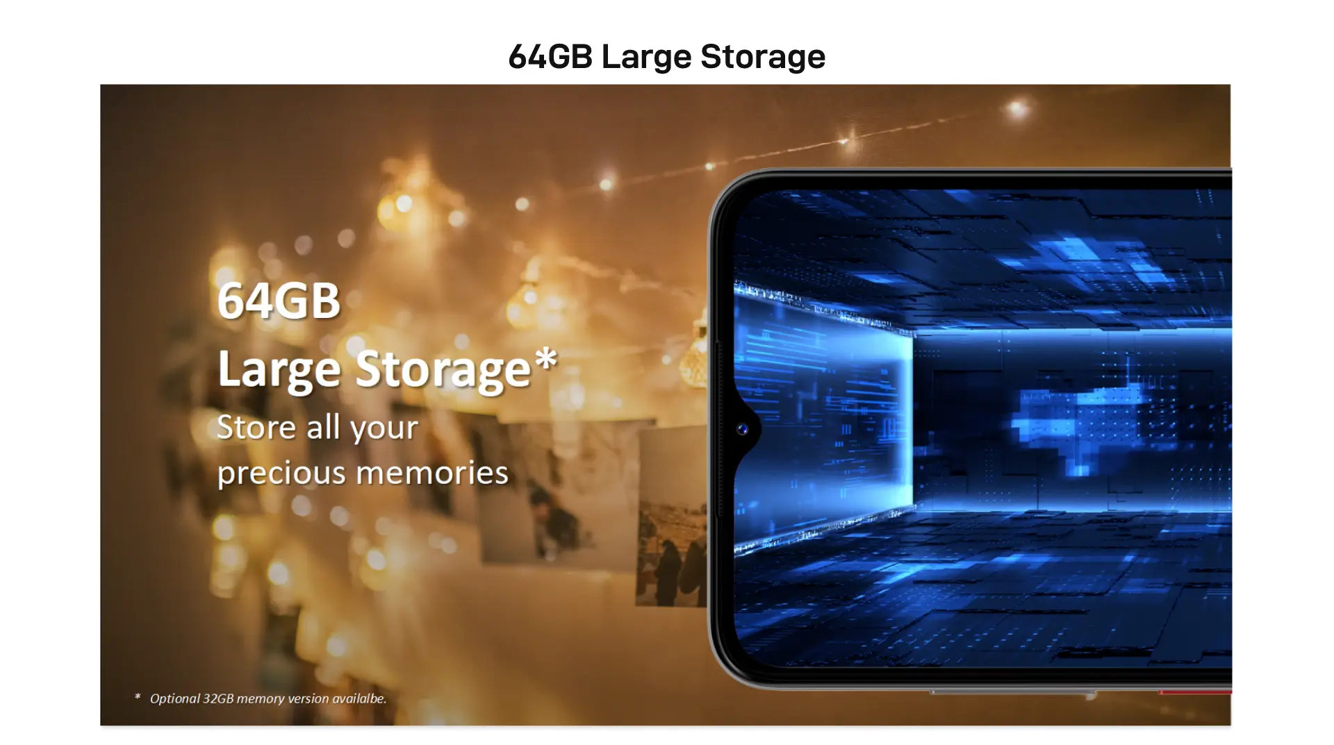 ZTE Blade A35e (2GB+4GB RAM + 64GB Storage)