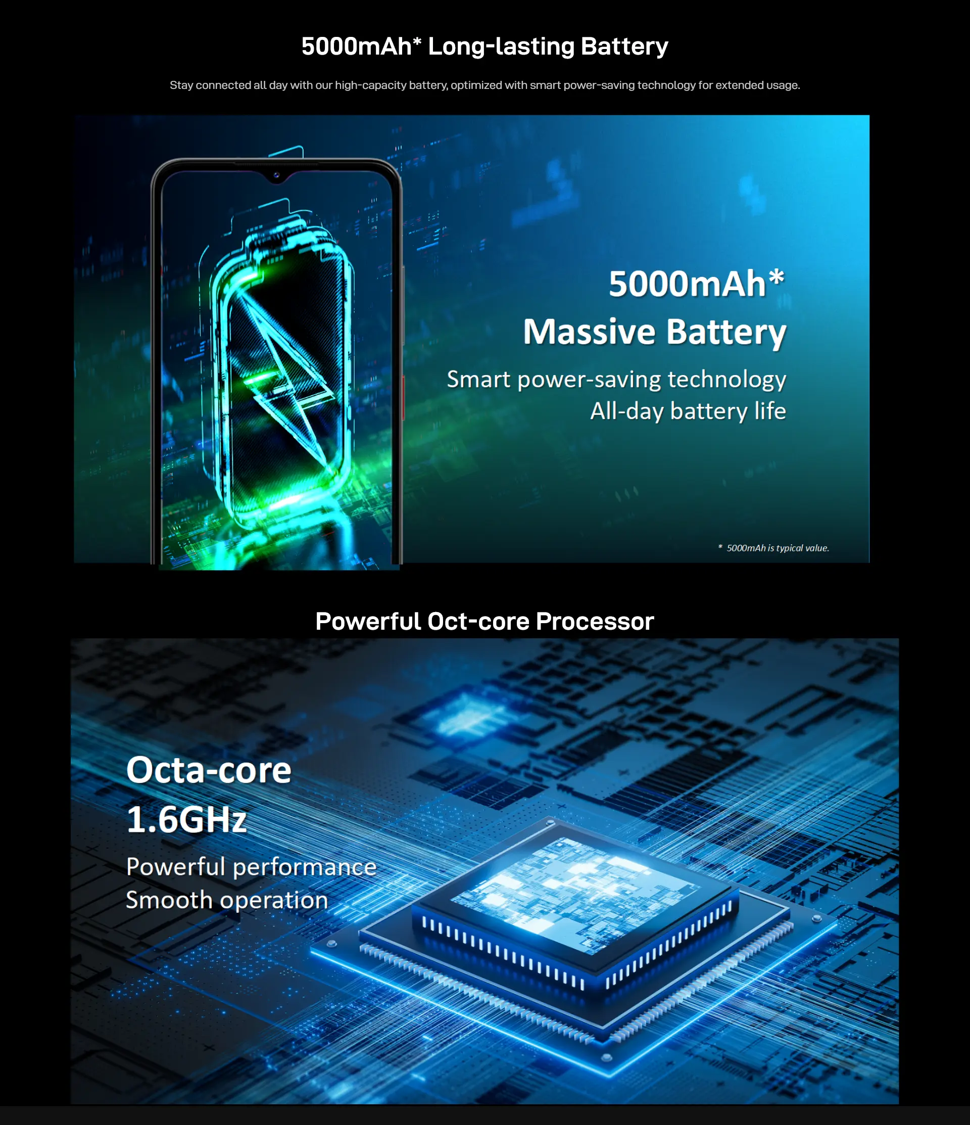 ZTE Blade A35e (2GB+4GB RAM + 64GB Storage)