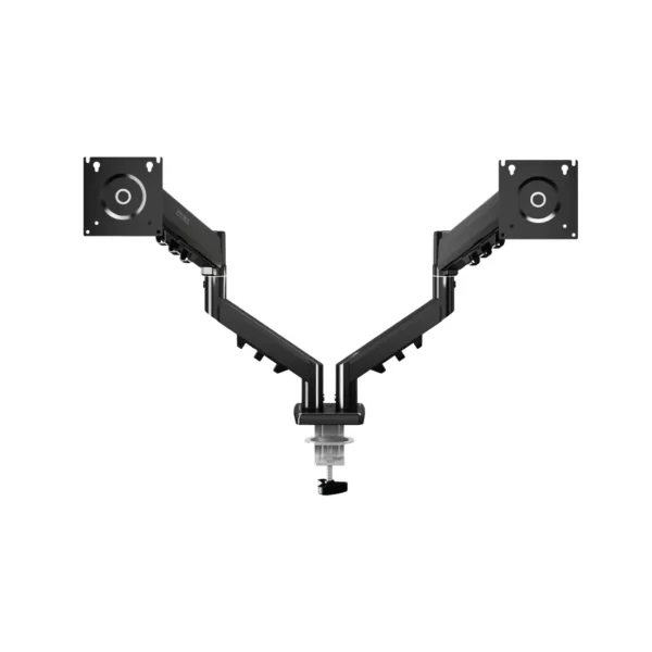 Pawa Double Gas Spring Computer Arm With 360º Rotation - Black product image