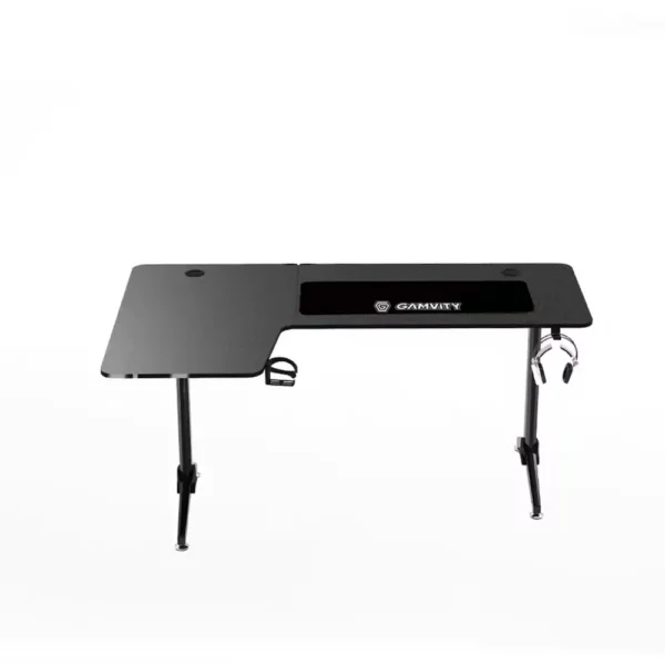 Gamvity Professional Gaming Desk L Shaped (1600*1000*750) - Left Black product image